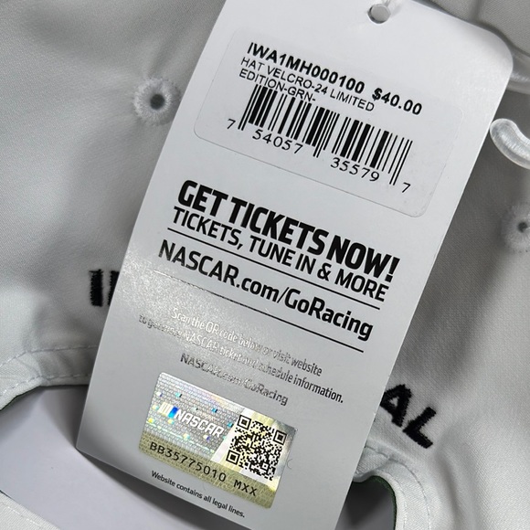 NWT NASCAR Iowa Corn Green & White Hat - Picture 3 of 6